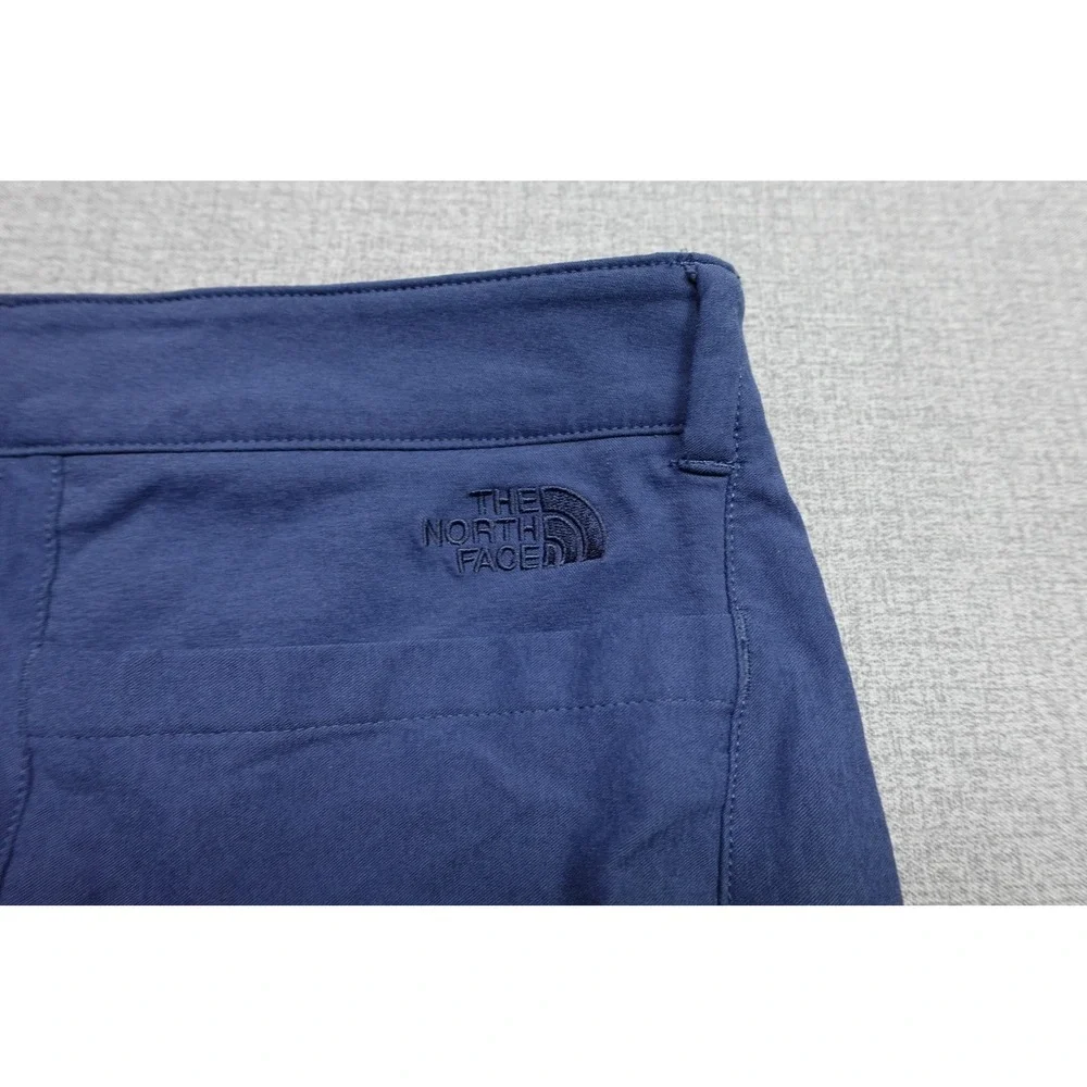 The North Face Pants Mens 34x30 Blue Woven Hiking UPF 40 Zip Pocket Climbing